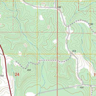 Savage Creek, LA FSTopo Legacy Preview 3