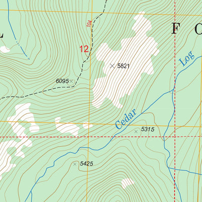Schley Mountain, MT - ID FSTopo Legacy Preview 2