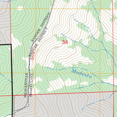 Schell Mountain, CA FSTopo Legacy Preview 3