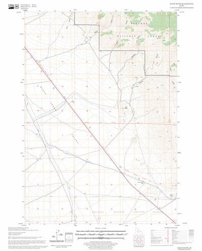 Scott Butte, ID FSTopo Legacy Preview 1