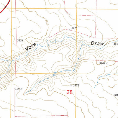 Schoolmarm Butte, WY FSTopo Legacy Preview 2