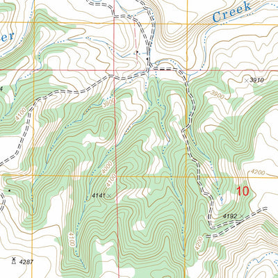 Schoolmarm Butte, WY FSTopo Legacy Preview 3