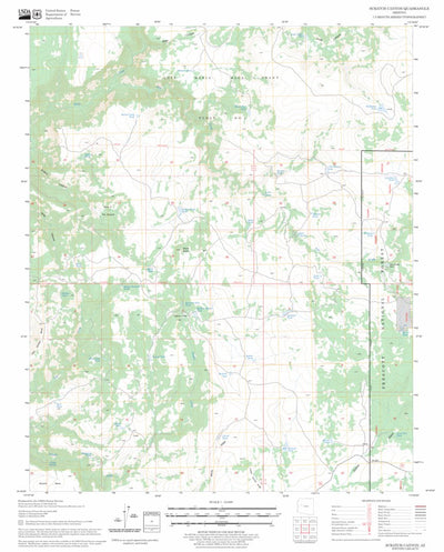 Scratch Canyon, AZ FSTopo Legacy Preview 1