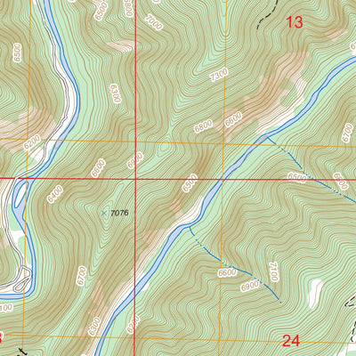 Secret Canyon, CO FSTopo Legacy Preview 2