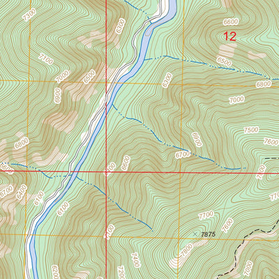 Secret Canyon, CO FSTopo Legacy Preview 3