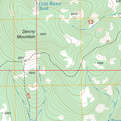 Seepage Mountain, AZ FSTopo Legacy Preview 3
