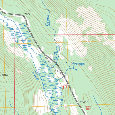 Selway Mountain, MT FSTopo Legacy Preview 3
