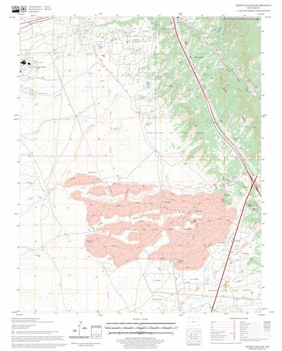 Seton Village, NM FSTopo Legacy Preview 1