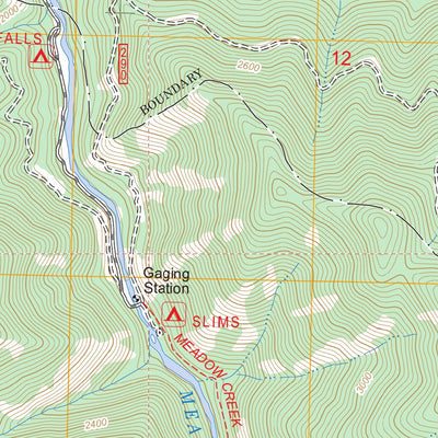 Selway Falls, ID FSTopo Legacy Preview 3
