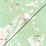 Sevenmile Mountains, AZ FSTopo Legacy Preview 3