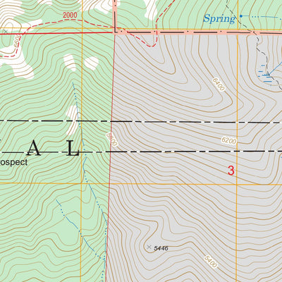 Seven Lakes Basin, CA FSTopo Legacy Preview 2