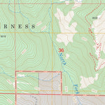Seven Lakes Basin, CA FSTopo Legacy Preview 3