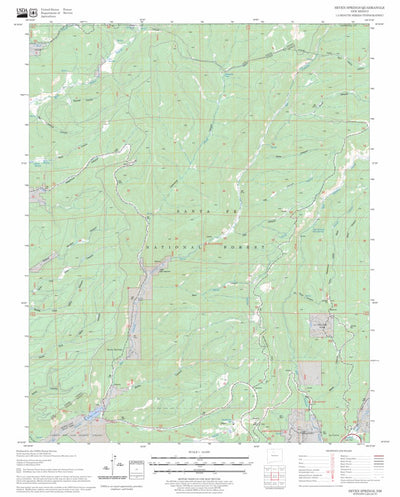 Seven Springs, NM FSTopo Legacy Preview 1