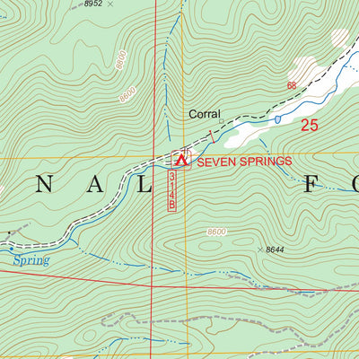 Seven Springs, NM FSTopo Legacy Preview 2
