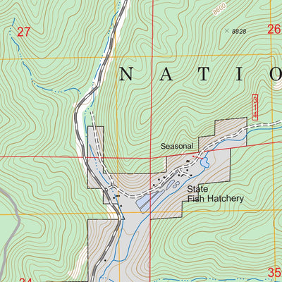 Seven Springs, NM FSTopo Legacy Preview 3