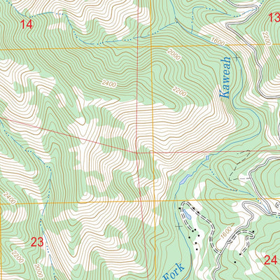 Shadequarter Mountain, CA FSTopo Legacy Preview 3