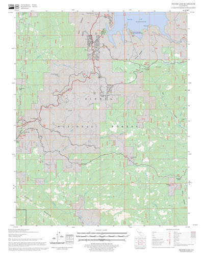 Shaver Lake, CA FSTopo Legacy Preview 1