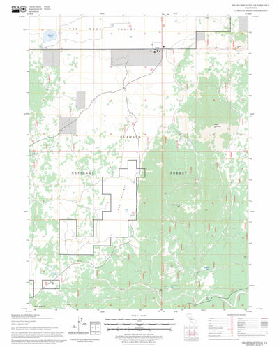 Sharp Mountain, CA FSTopo Legacy Preview 1