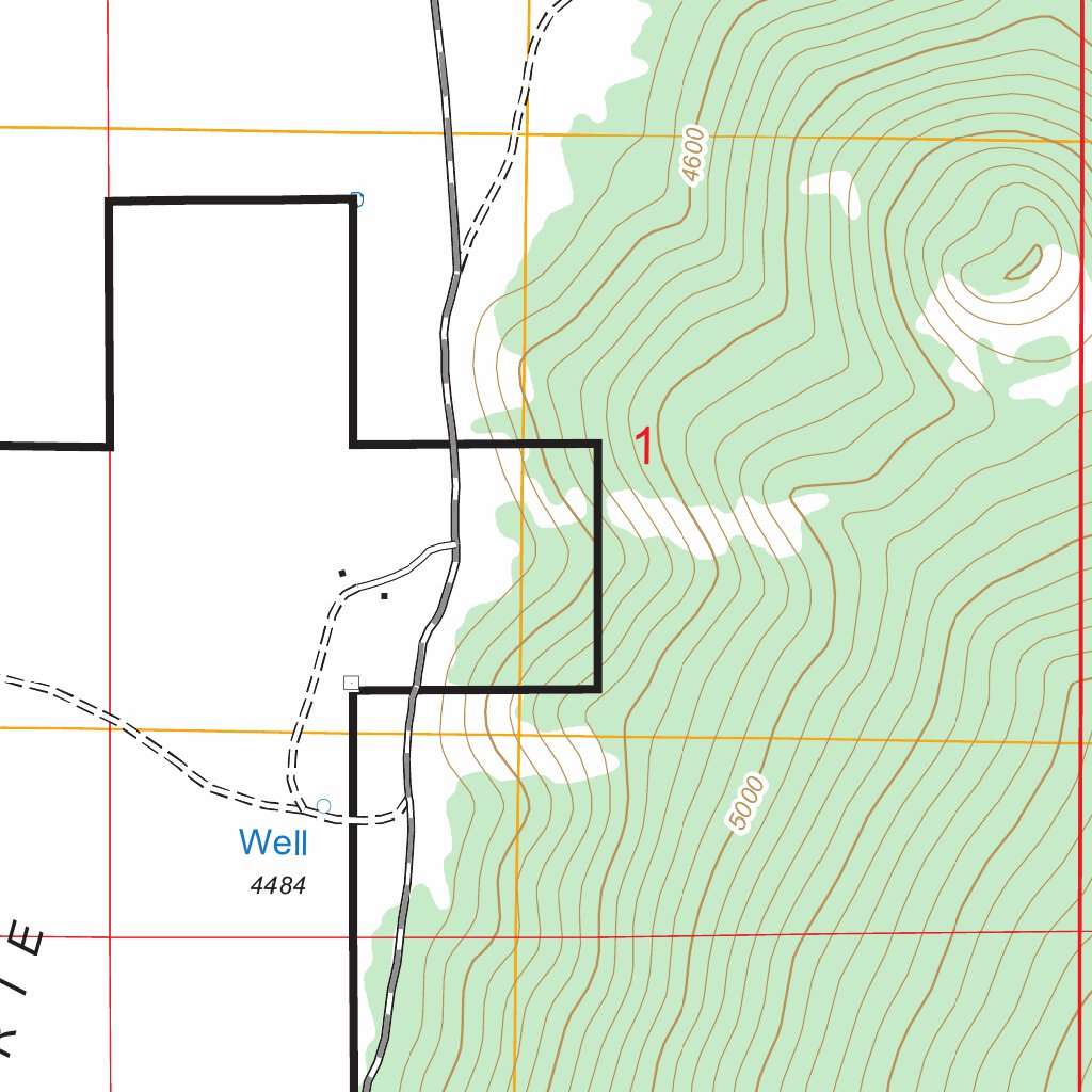 Sharp Mountain, CA FSTopo Legacy Map by US Forest Service - Topo ...
