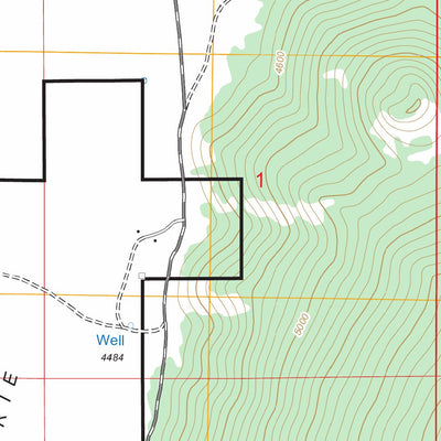 Sharp Mountain, CA FSTopo Legacy Preview 2