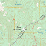 Shaw Mountain, MT FSTopo Legacy Preview 3