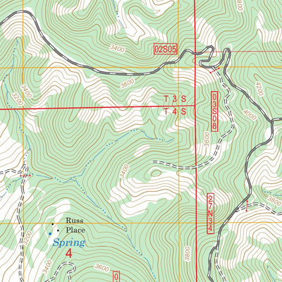 Shannon Butte, CA FSTopo Legacy Preview 3