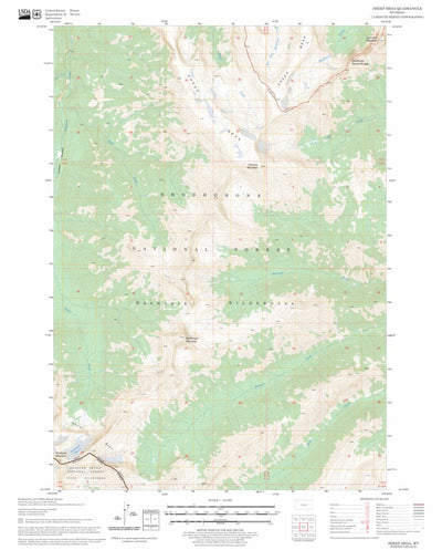 Sheep Mesa, WY FSTopo Legacy Preview 1