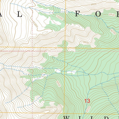 Sheep Mesa, WY FSTopo Legacy Preview 2