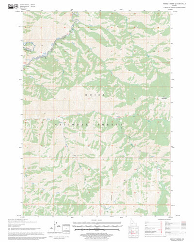 Sheep Creek, ID FSTopo Legacy Preview 1