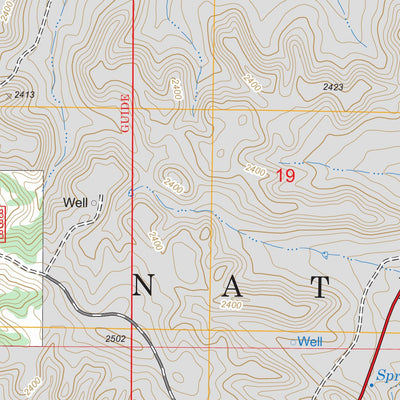 Sheep Creek, ND FSTopo Legacy Preview 3