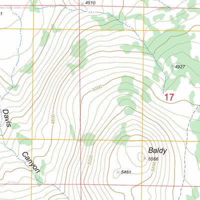 Sheep Mountain, CA FSTopo Legacy Preview 3