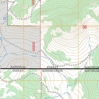 Sheeppen Canyon, NM FSTopo Legacy Preview 2