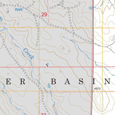 Sheep Canyon Creek West, WY FSTopo Legacy Preview 2