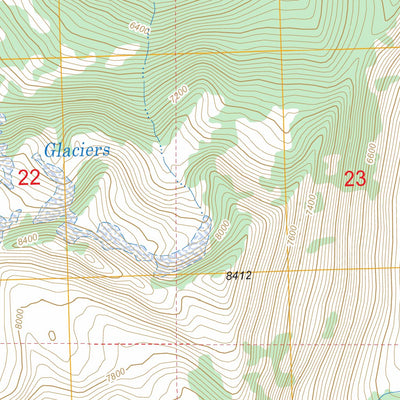 Shaw Creek, MT FSTopo Legacy Preview 3