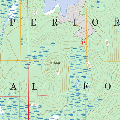 Shell Lake, MN FSTopo Legacy Preview 2