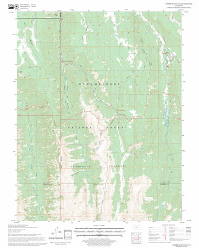 Sheep Mountain, CO FSTopo Legacy Preview 1