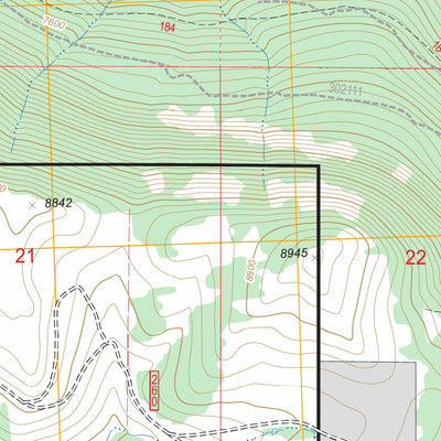Shell Falls, WY FSTopo Legacy Preview 2