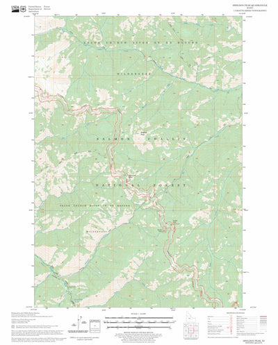 Sheldon Peak, ID FSTopo Legacy Preview 1