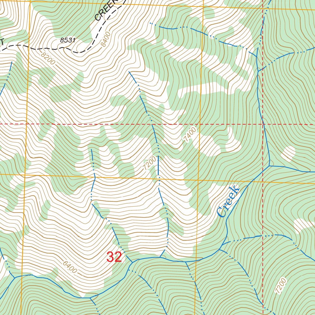 Sheldon Peak, ID FSTopo Legacy Map by US Forest Service - Topo | Avenza ...