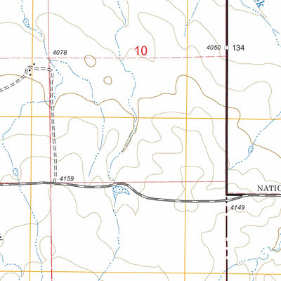 Sherrill Hills, WY - NE FSTopo Legacy Preview 2