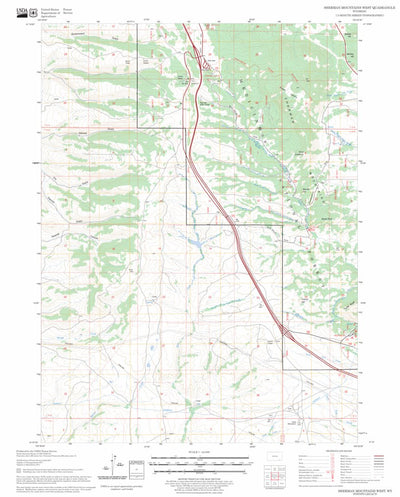 Sherman Mountains West, WY FSTopo Legacy Preview 1