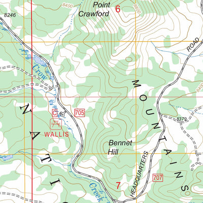 Sherman Mountains West, WY FSTopo Legacy Preview 3