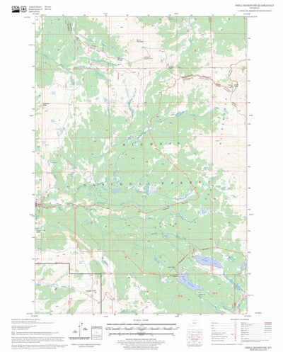 Shell Reservoir, WY FSTopo Legacy Preview 1