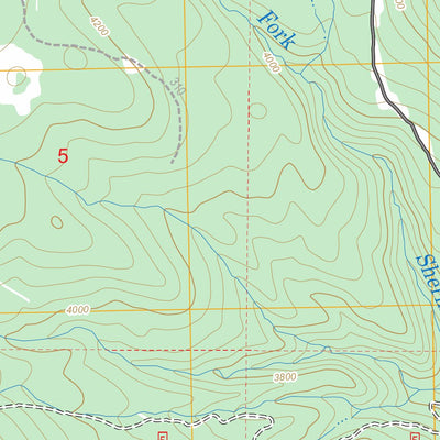 Sherman Peak, WA FSTopo Legacy Preview 2