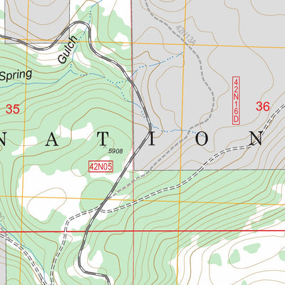 Shields Creek, CA FSTopo Legacy Preview 2