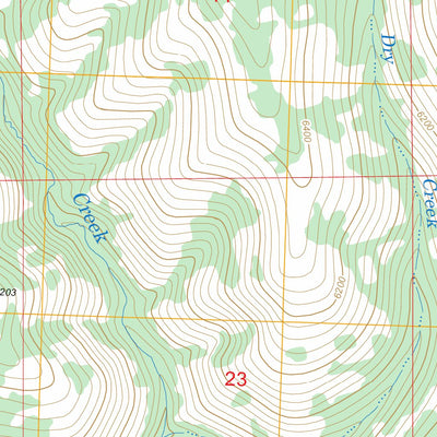 Shields Creek, CA FSTopo Legacy Preview 3