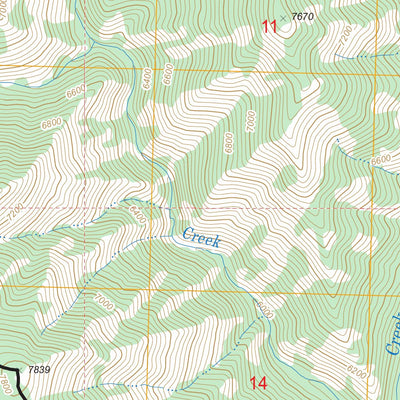 Shellrock Peak, ID FSTopo Legacy Preview 3