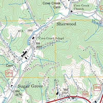 Sherwood, NC - TN FSTopo Legacy Preview 3