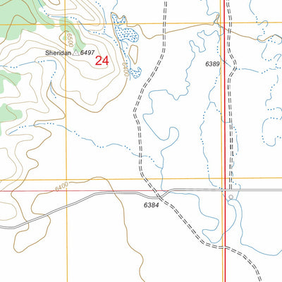 Sheridan Reservoir, ID FSTopo Legacy Preview 2