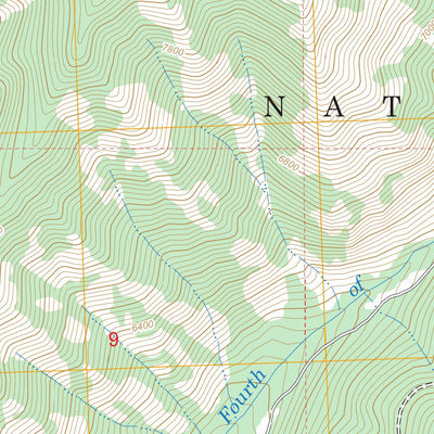 Shewag Lake, ID - MT FSTopo Legacy Preview 3